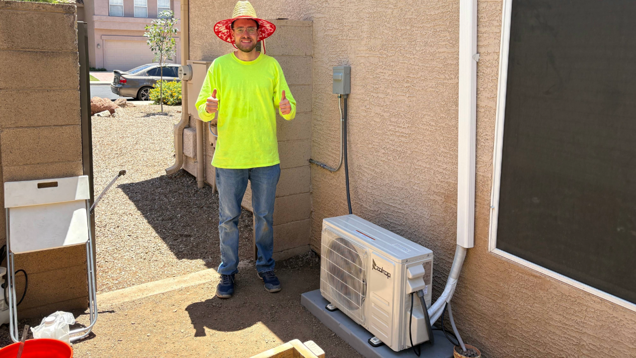 Dave's Condenser Installation